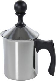 Cappucciniera Schiumalatte Acciaio Inox Fondo Induzione Ml.800